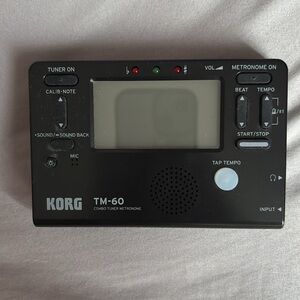 TM-60 Black Combo Tuner Metronome